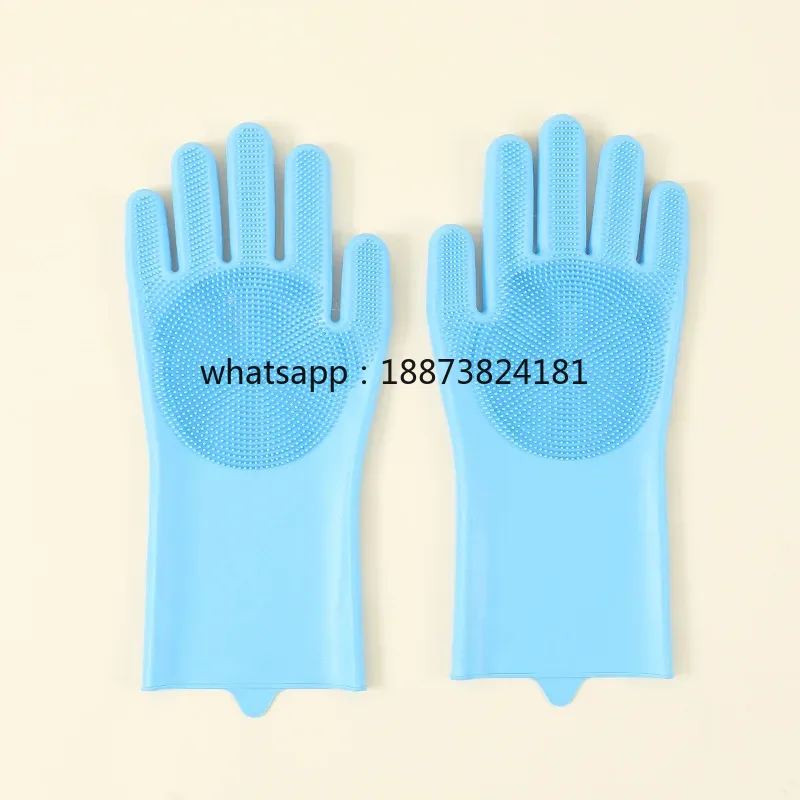 Pet Grooming Glove - Pet Grooming Cleaning Gloves Dog Cat