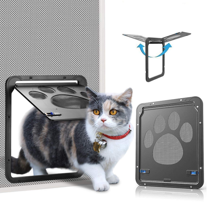 Pet Supplies Online - Pet Door New Safe Lockable Magnetic