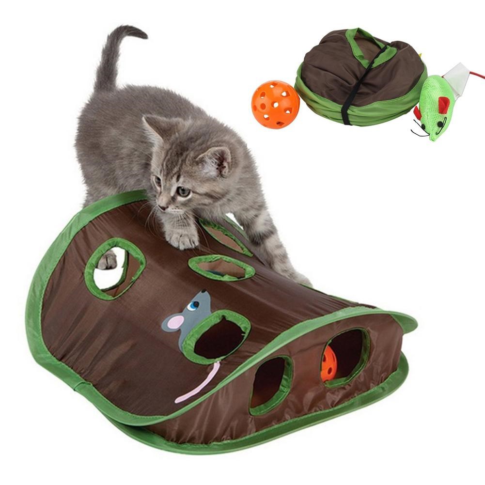 Pet Supplies Online - Cute Pet Cat Interactive Hide Seek