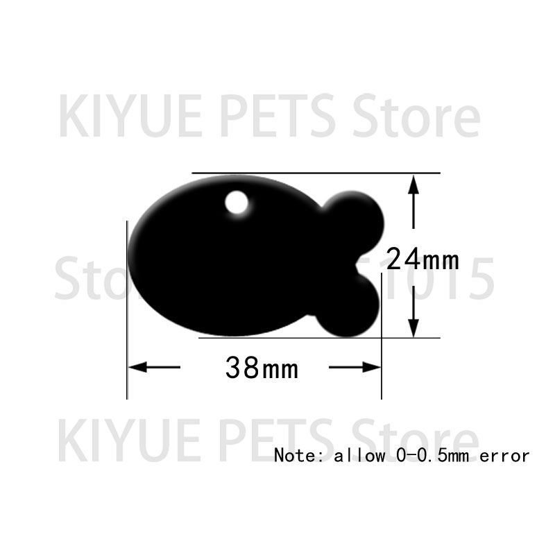 Wholesale 100Pcs Fish Shaped P - Pet Supplies Wholesale recension och pris