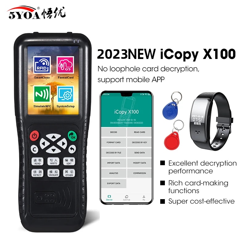 5YOA IX100 RFID Reader Icopy N - Pet Supplies Online recension och pris