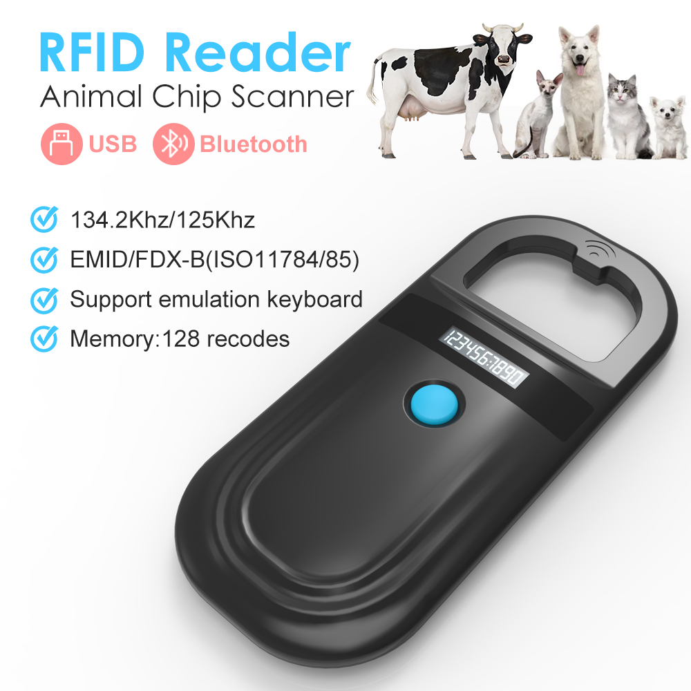 Black Animal RFID Reader 134.2 - Pet Supplies Online recension och pris