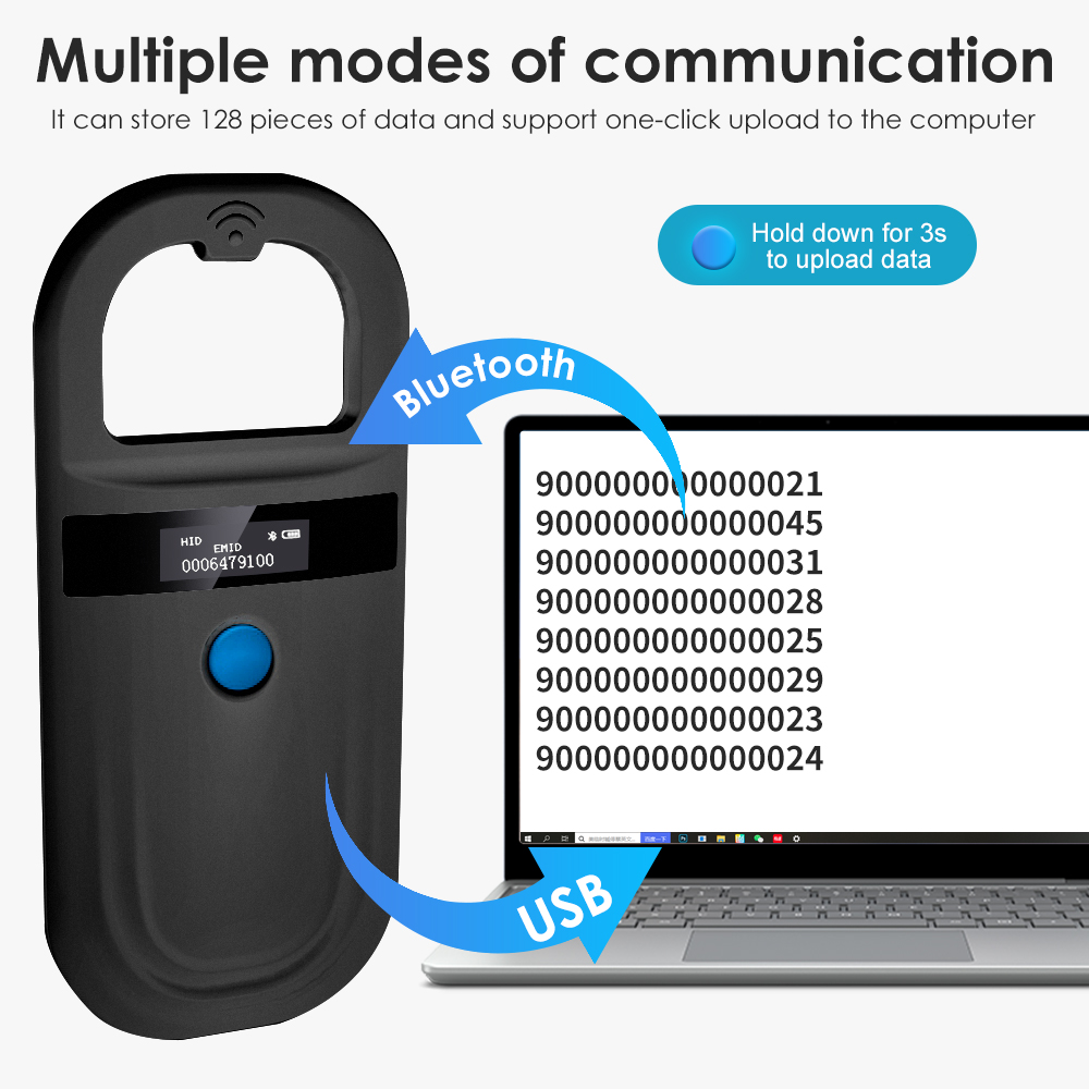 Black Animal RFID Reader 134.2 - Pet Supplies Online recension och pris