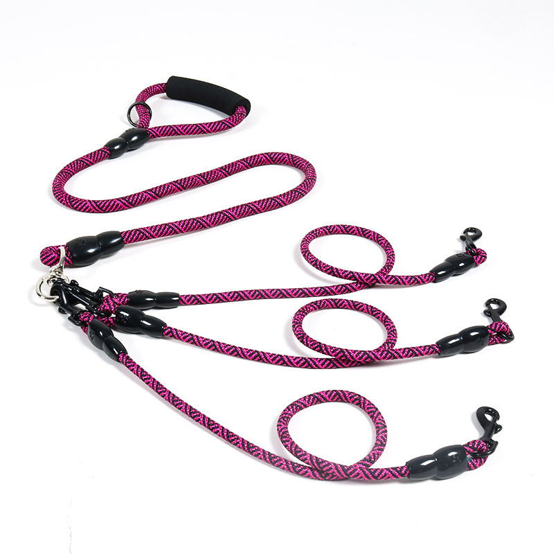 Nylon Weave Three Heads One Dr - Retractable Dog Leash recension och pris