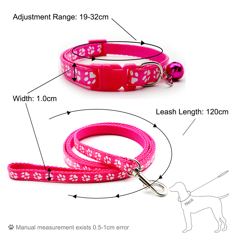 24Sets Dog Cat Leash Adjustabl - Retractable Dog Leash recension och pris