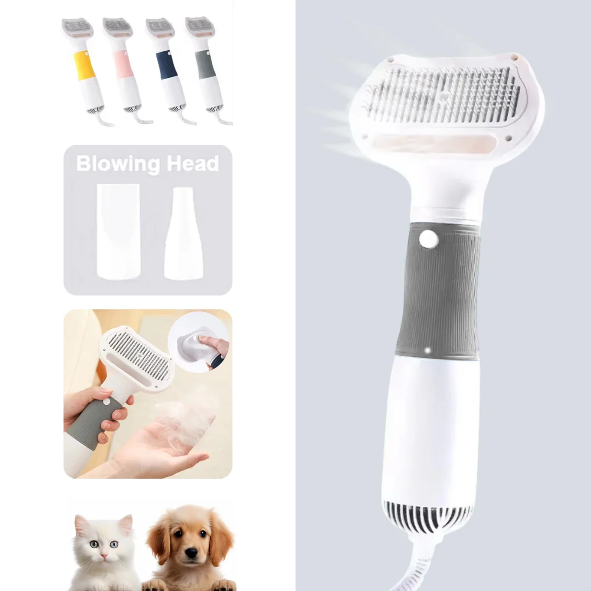 3 in 1 Dog's Dryer Pet Groomin - Pet Supplies Grooming Hours recension och pris