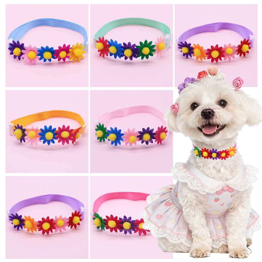 50PCS Colorful Dog Bowties Flo - Pet Supplies Wholesale recension och pris