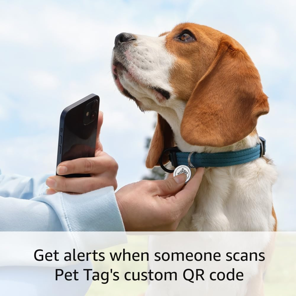 QR ID Pet Tag, Metal Dog Tag w - Pet Supplies Online recension och pris