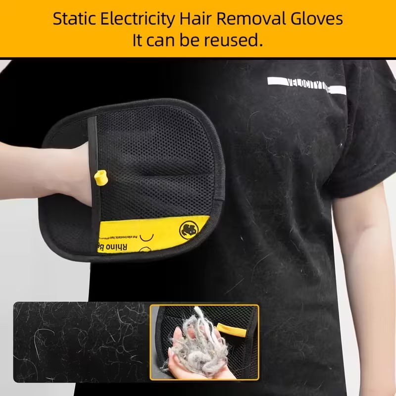 Double-Sided Pet Hair Removal  - Pet Grooming Glove recension och pris