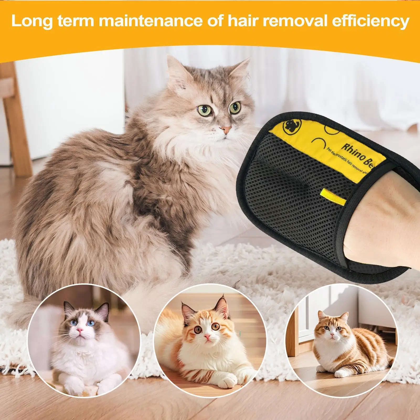2pcs Cat Grooming Gloves Elect - Pet Grooming Glove recension och pris