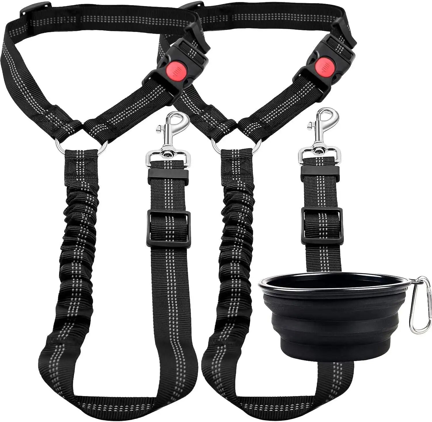 1PCS High Grade Dog Car Safety - Retractable Dog Leash recension och pris
