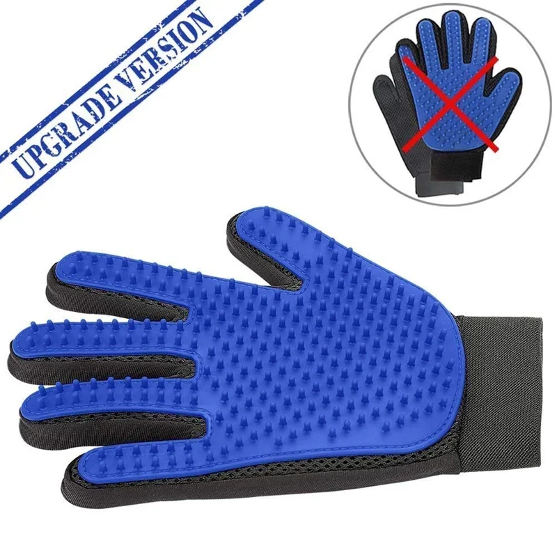 Silicone Pet Grooming Gloves C - Pet Supplies Grooming Hours recension och pris