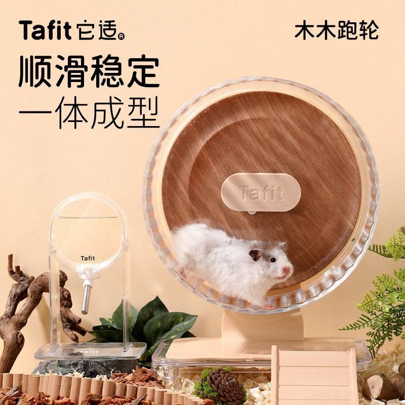 Silent Transparent Hamster Run - Hamster Cage Wheel recension och pris