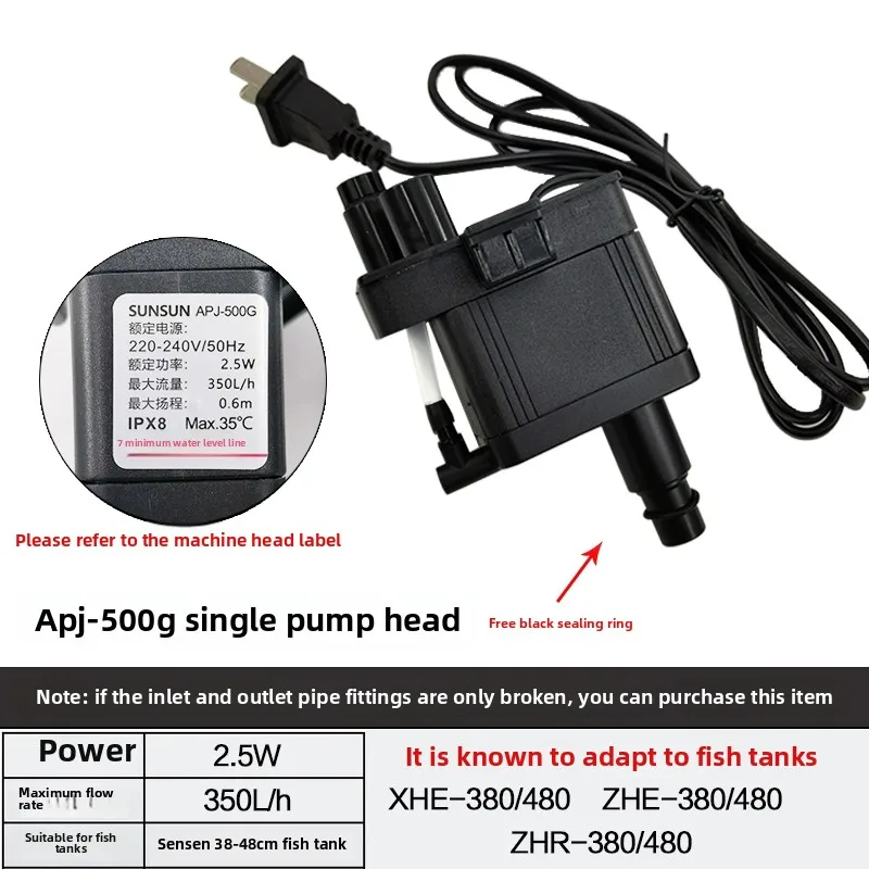 new For SUNSUN XHE fish tank t - Fish Tank Filter Pump recension och pris
