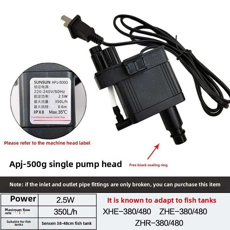 new For SUNSUN XHE fish tank t - Fish Tank Filter Pump recension och pris