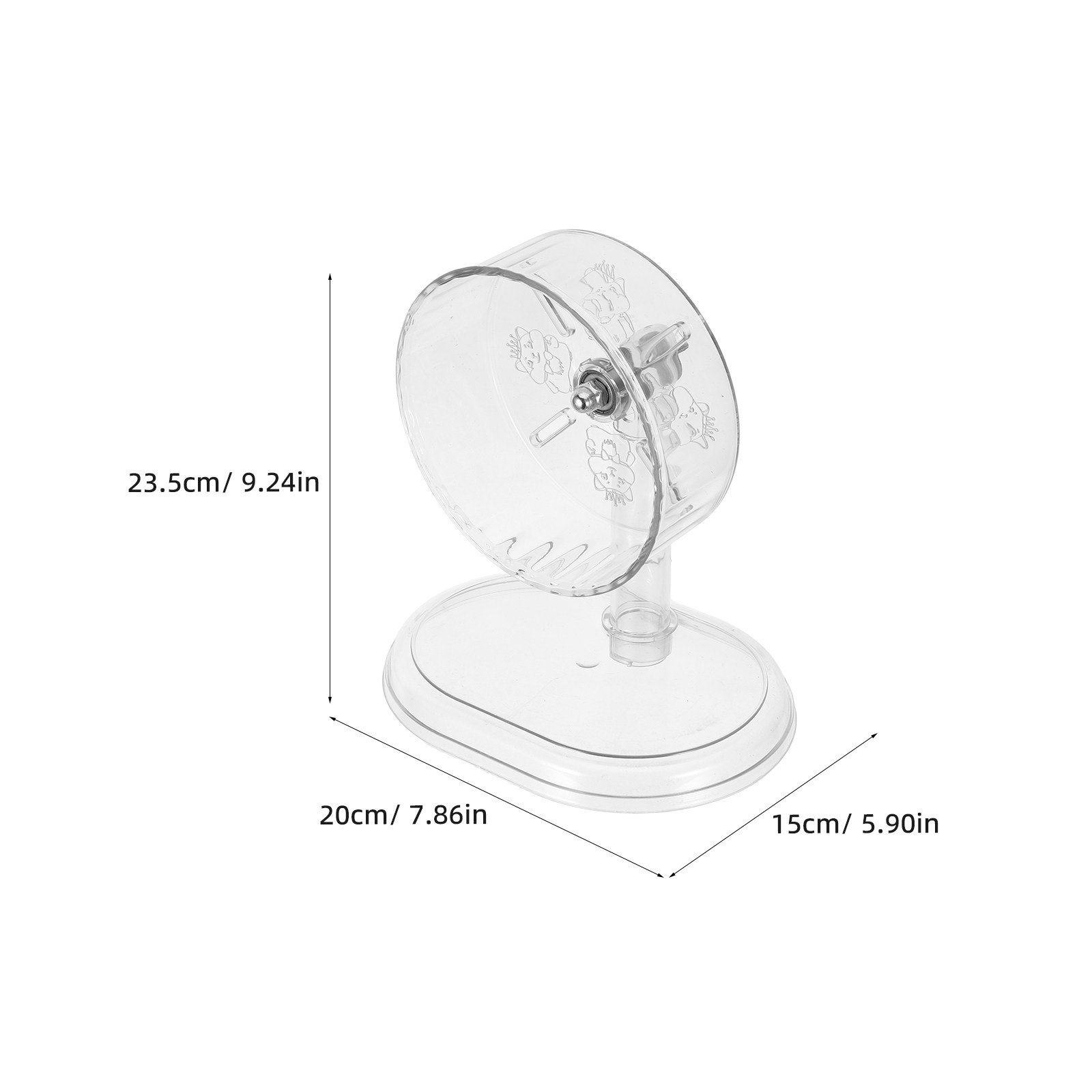 15Cm Silent Hamster Exercise W - Hamster Cage Wheel recension och pris