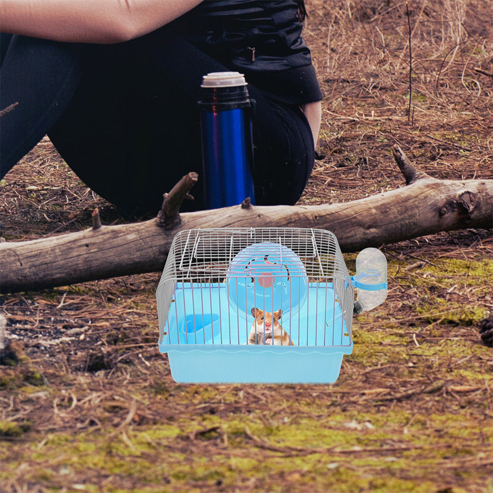 2Pcs Portable Hamster Carrier  - Hamster Cage Wheel recension och pris