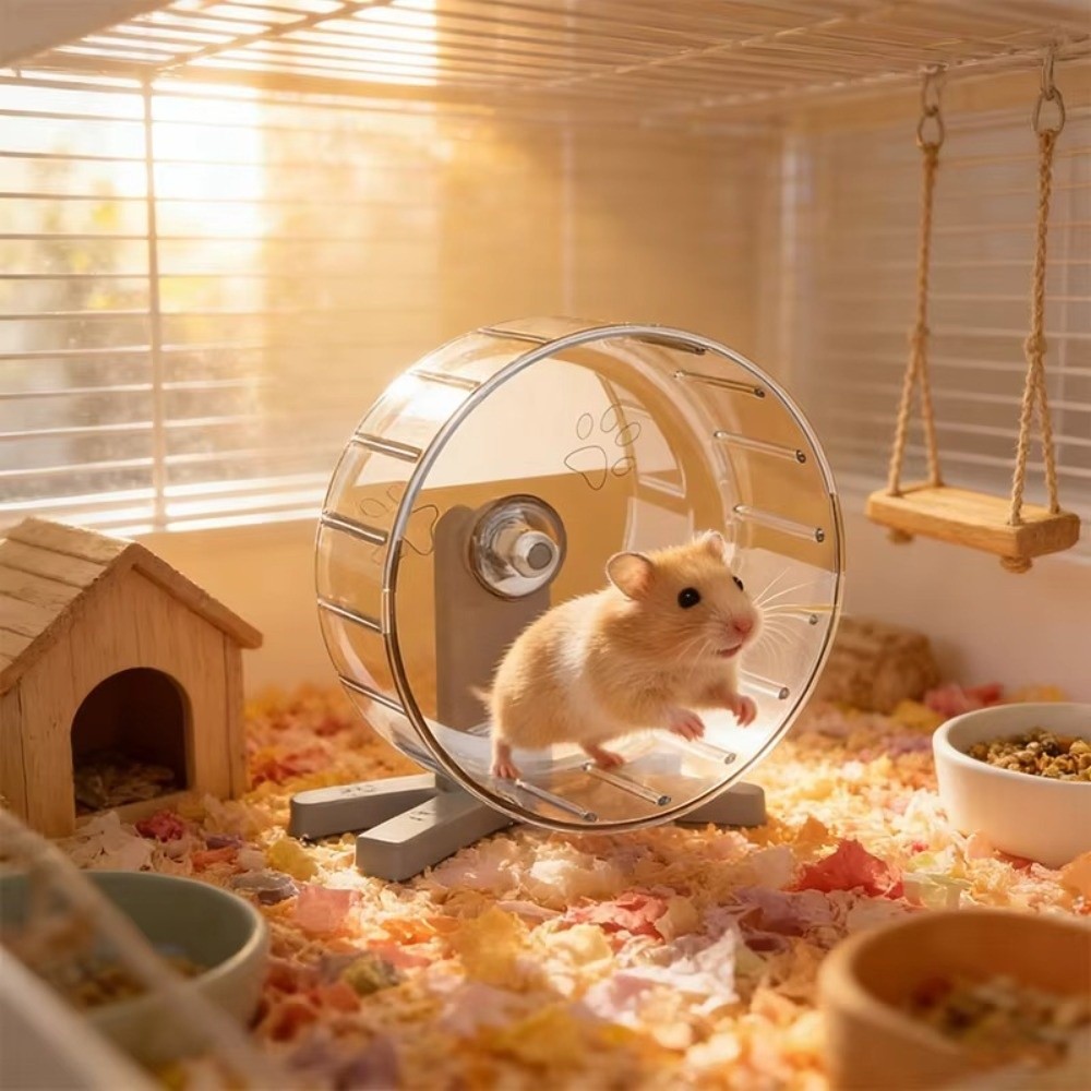 Silent Hamster Running Wheel E - Hamster Cage Wheel recension och pris
