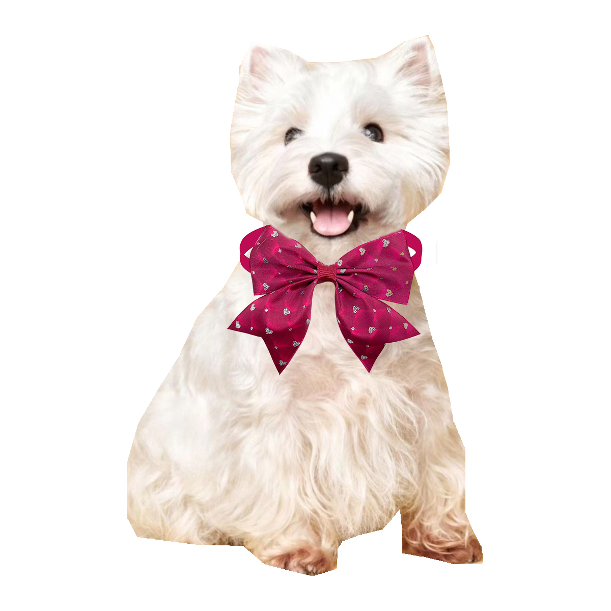 50/100pcs Dog Bow Tie Love Sty - Pet Supplies Co recension och pris