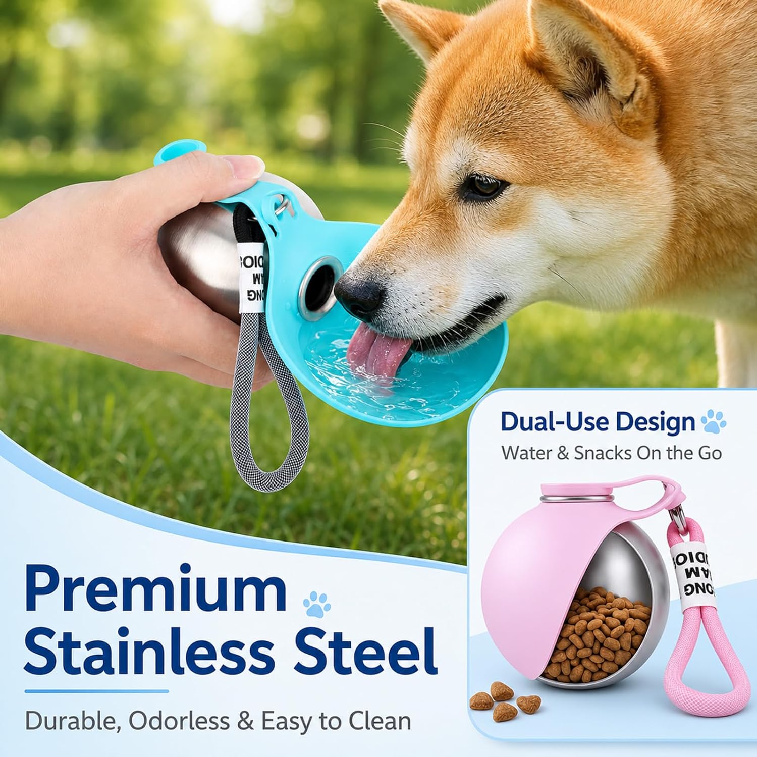 Portable Dog Water Bottle For  - Pet Supplies Co recension och pris