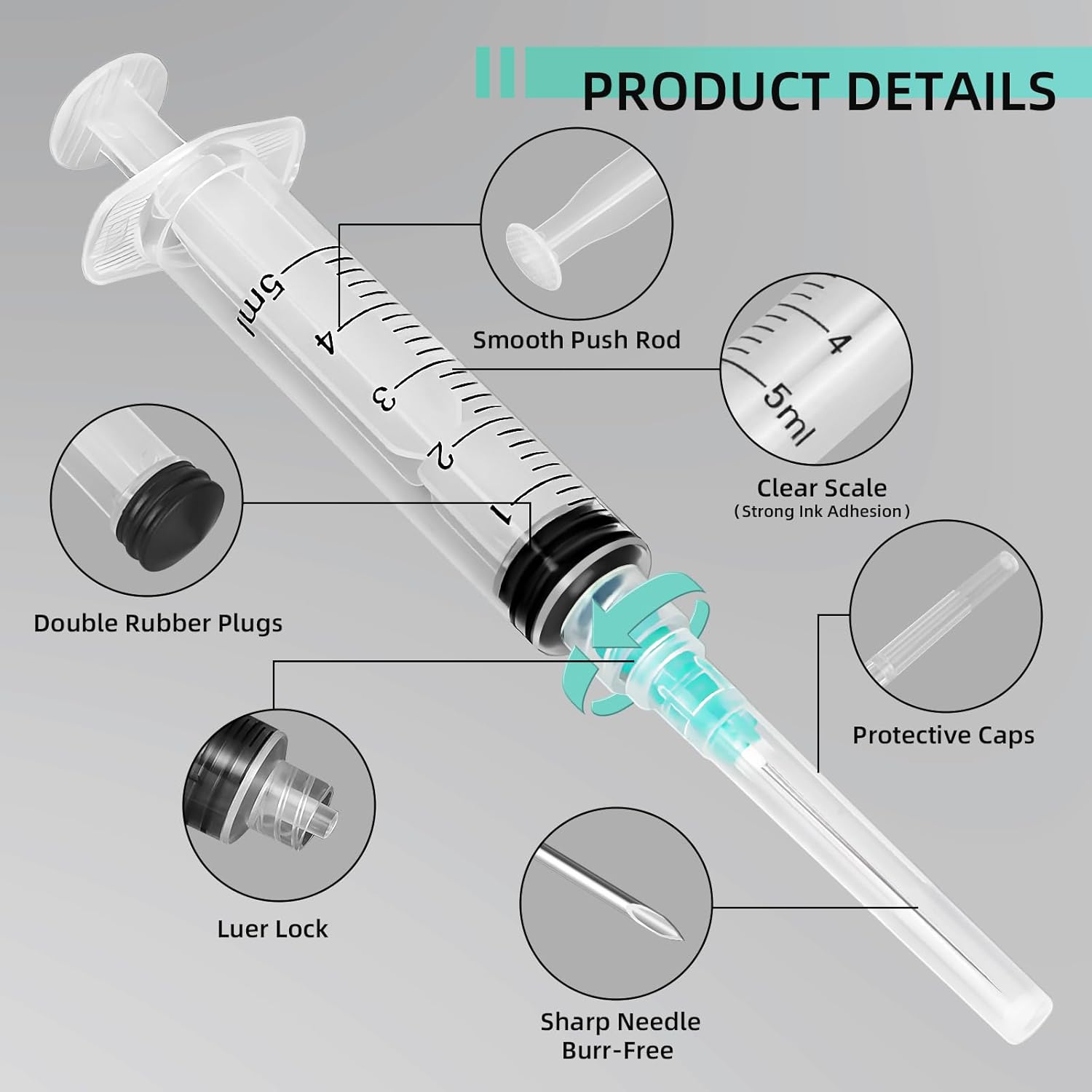 5ml Luer Lock Syringe, Suitabl - Pet Supplies Delivery recension och pris