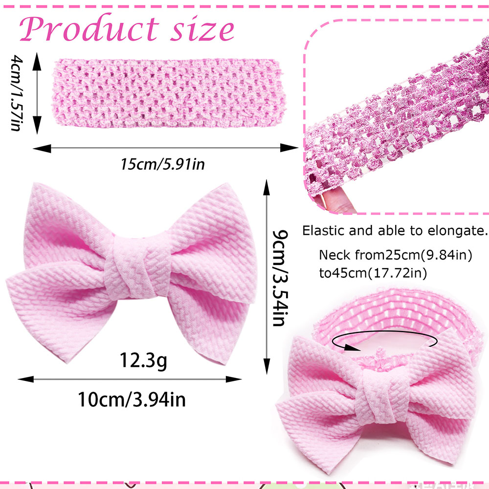 50PCS Dog Bows Elastic Bands C - Pet Supplies Wholesale recension och pris