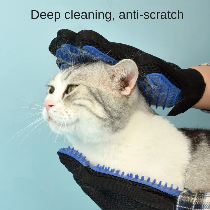 Pet Grooming Gloves Cats Hair  - Pet Supplies Grooming Hours recension och pris