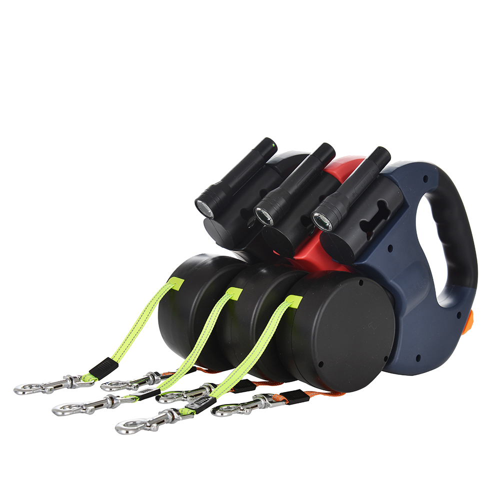 Dual Pet Leash for 2 Dogs Retr - Retractable Dog Leash recension och pris