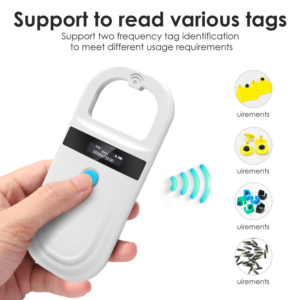 Handheld 134.2KHz 125kHz Anima - Pet Supplies Online recension och pris