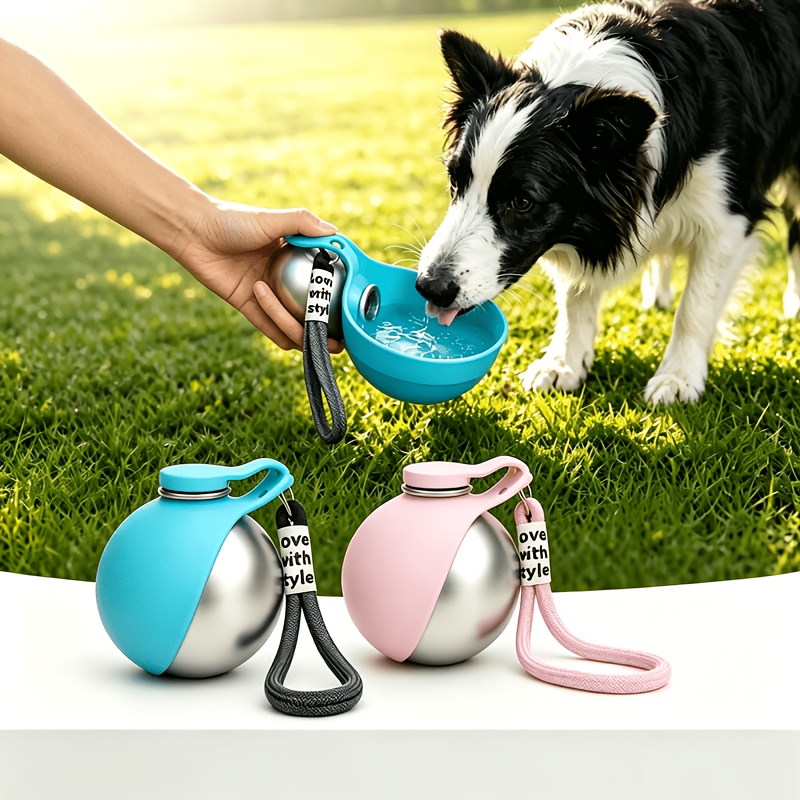 Dog Water Bottle Stainless Ste - Pet Supplies Co recension och pris
