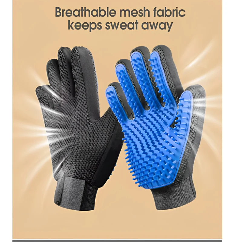 Pet Hair Glove Comb Pet Dog Ca - Pet Grooming Glove recension och pris