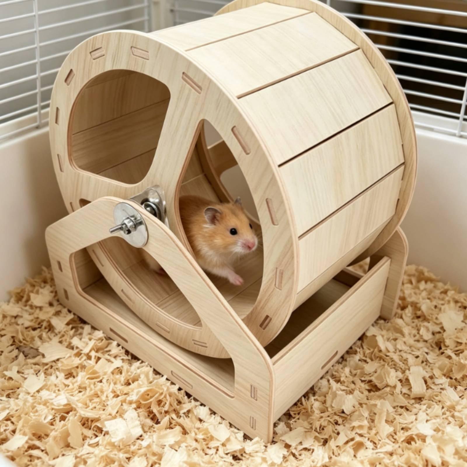 Hamster Exercise Wheel Solid W - Hamster Cage Wheel recension och pris
