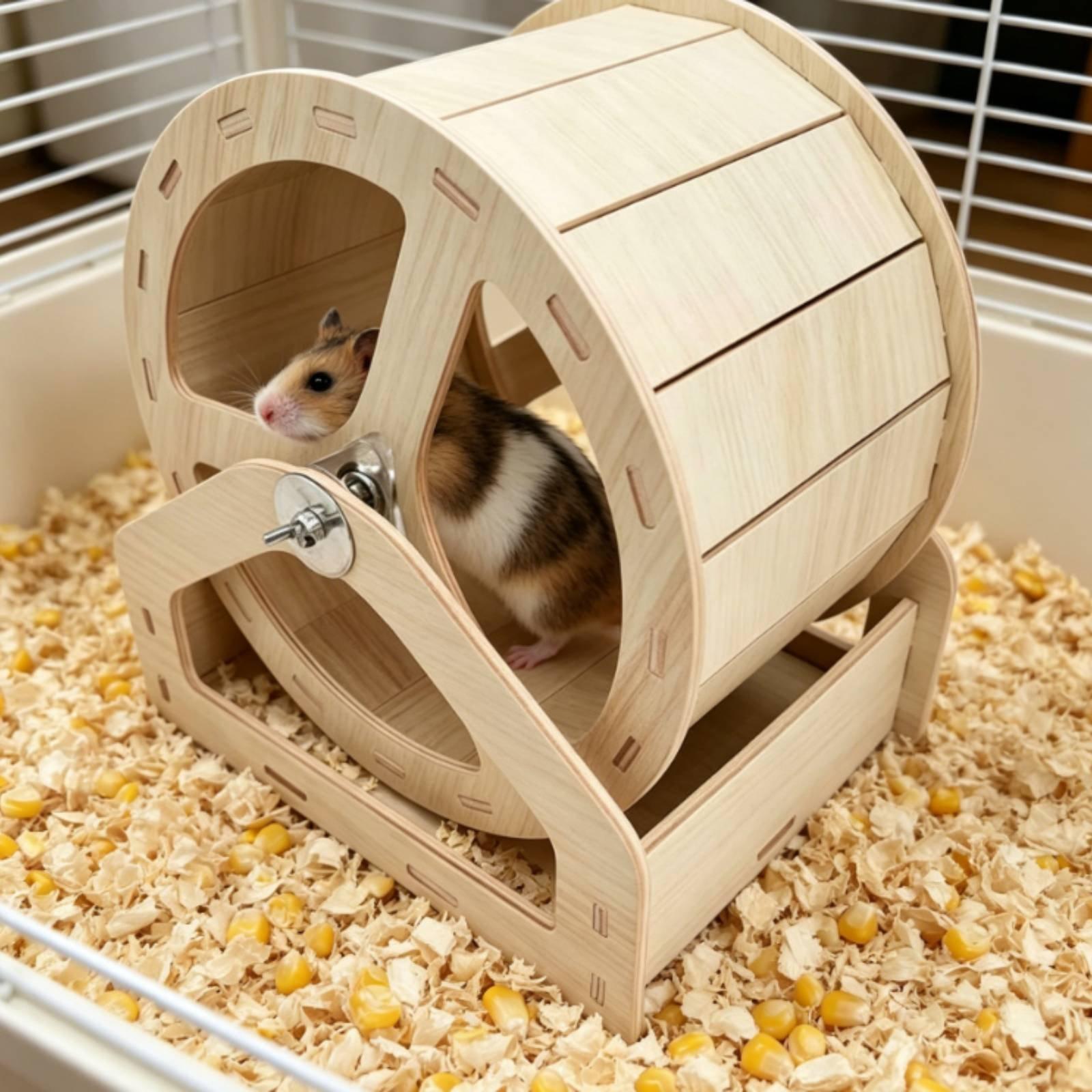 Hamster Exercise Wheel Solid W - Hamster Cage Wheel recension och pris