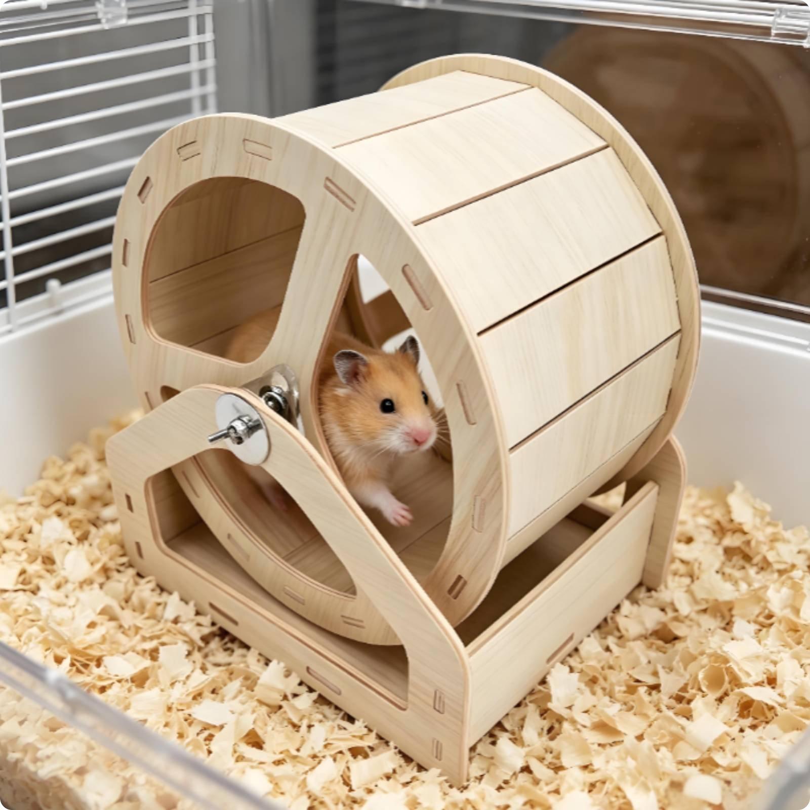 Hamster Exercise Wheel Solid W - Hamster Cage Wheel recension och pris