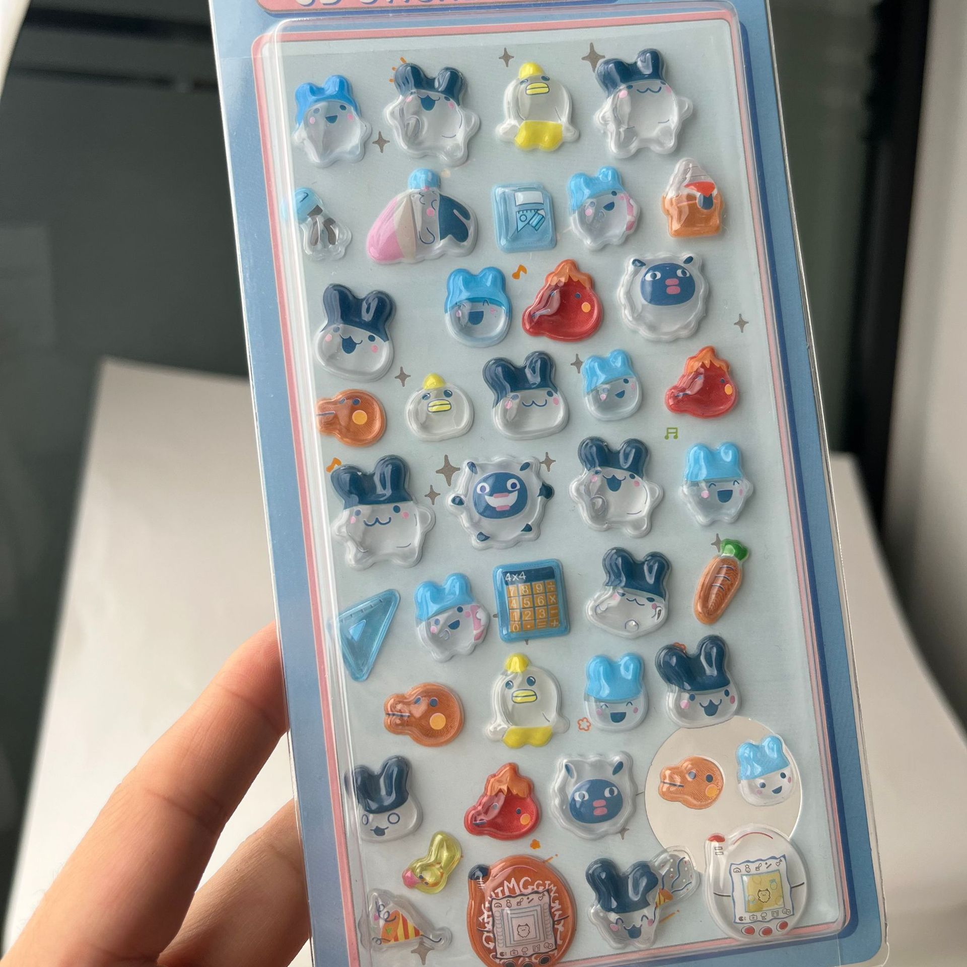 Cute Tamagotchi 3D Puffy Stick - Pet Supplies Delivery recension och pris