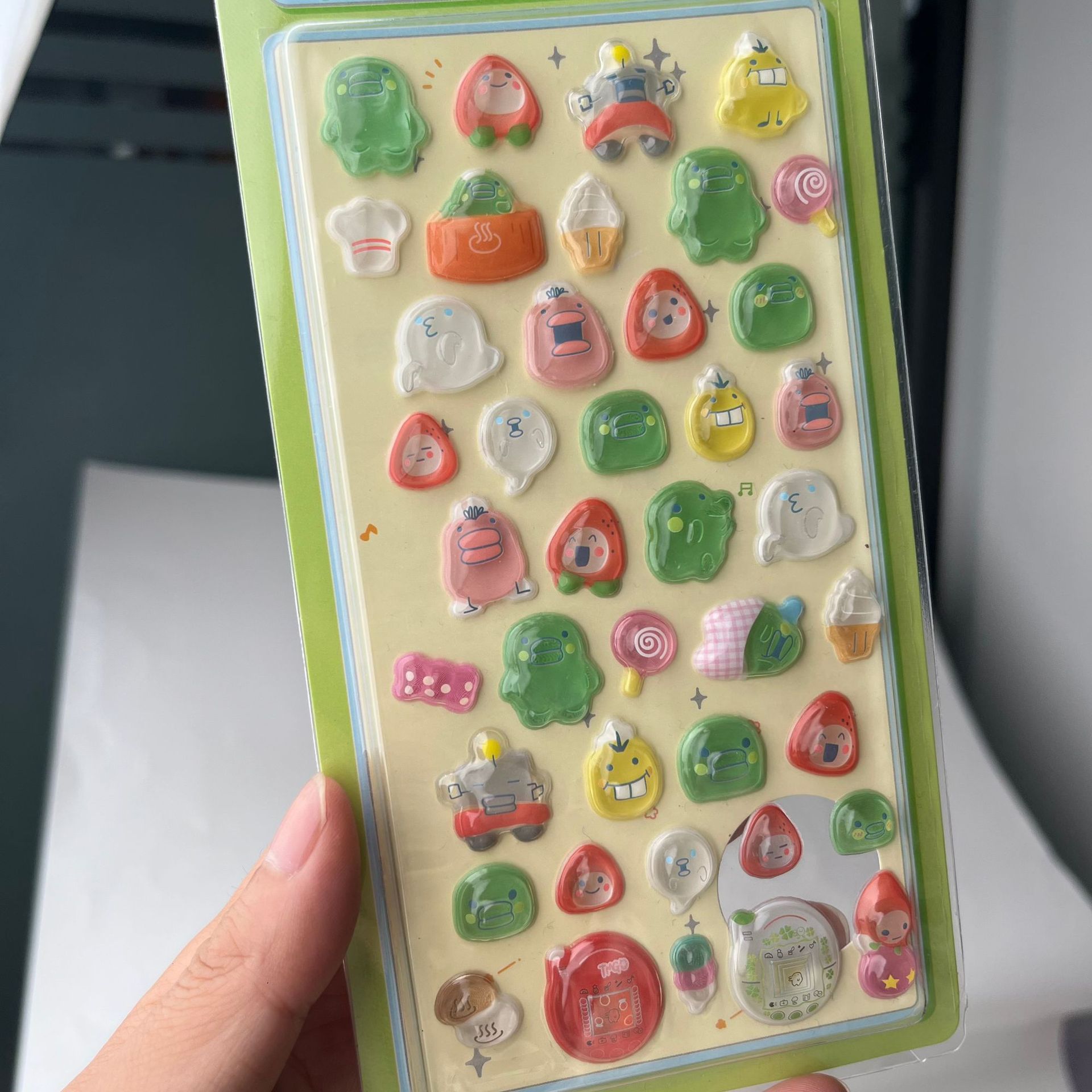 Cute Tamagotchi 3D Puffy Stick - Pet Supplies Delivery recension och pris
