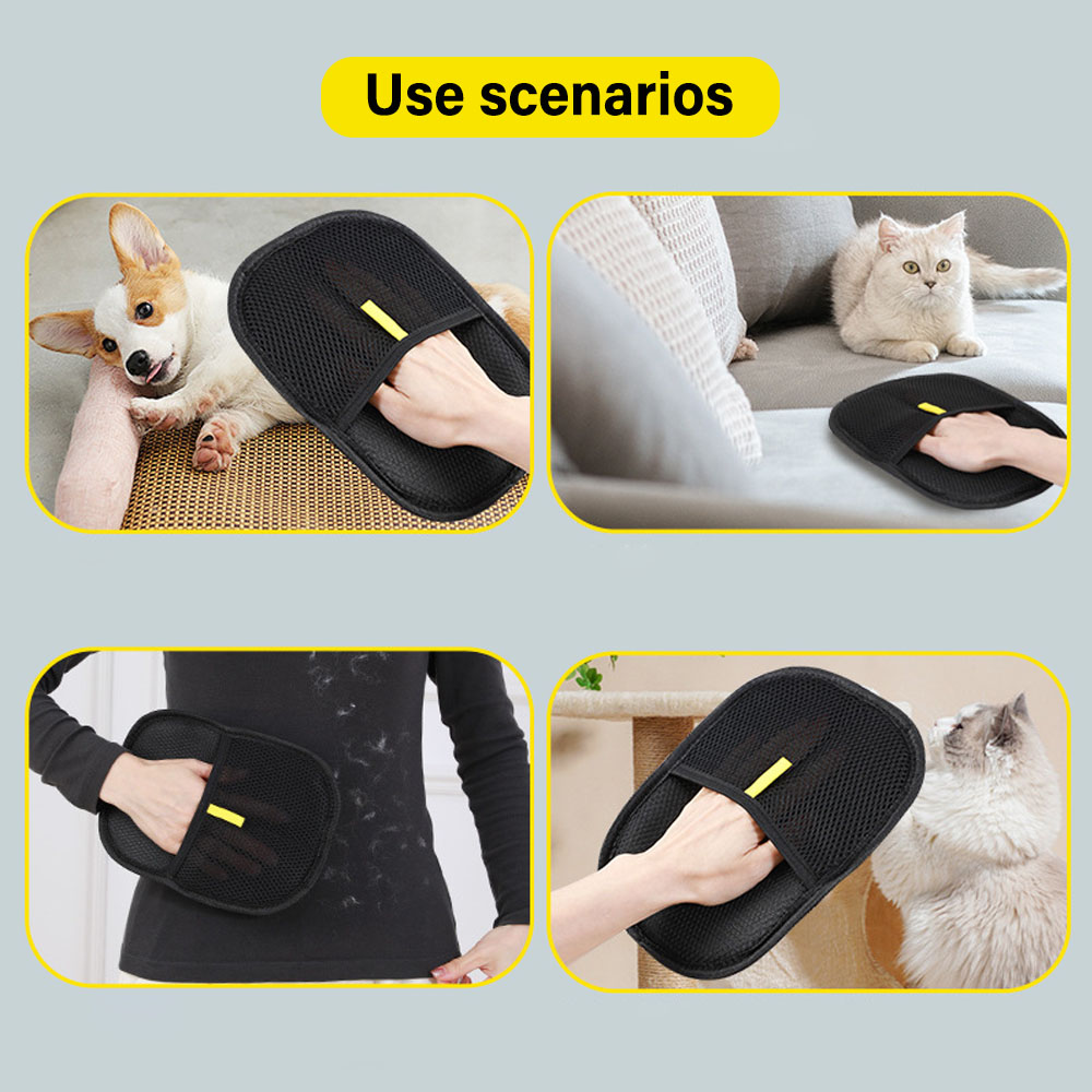 New Pet Hair Removal Tool Reus - Pet Grooming Glove recension och pris