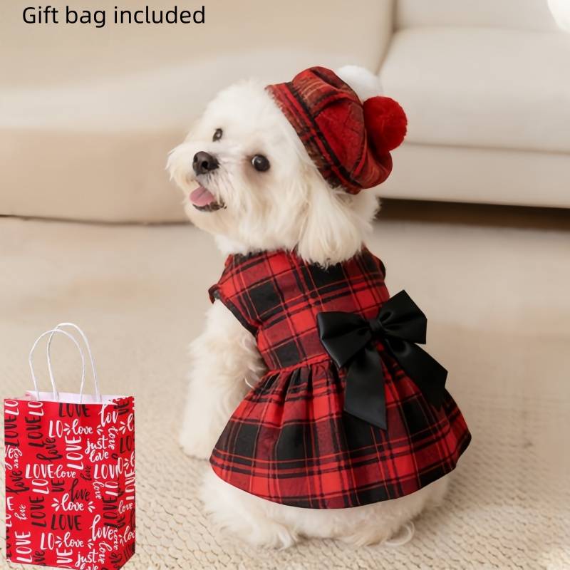Pet Dog Clothes Plaid Shirt Su - Pet Supplies Co recension och pris
