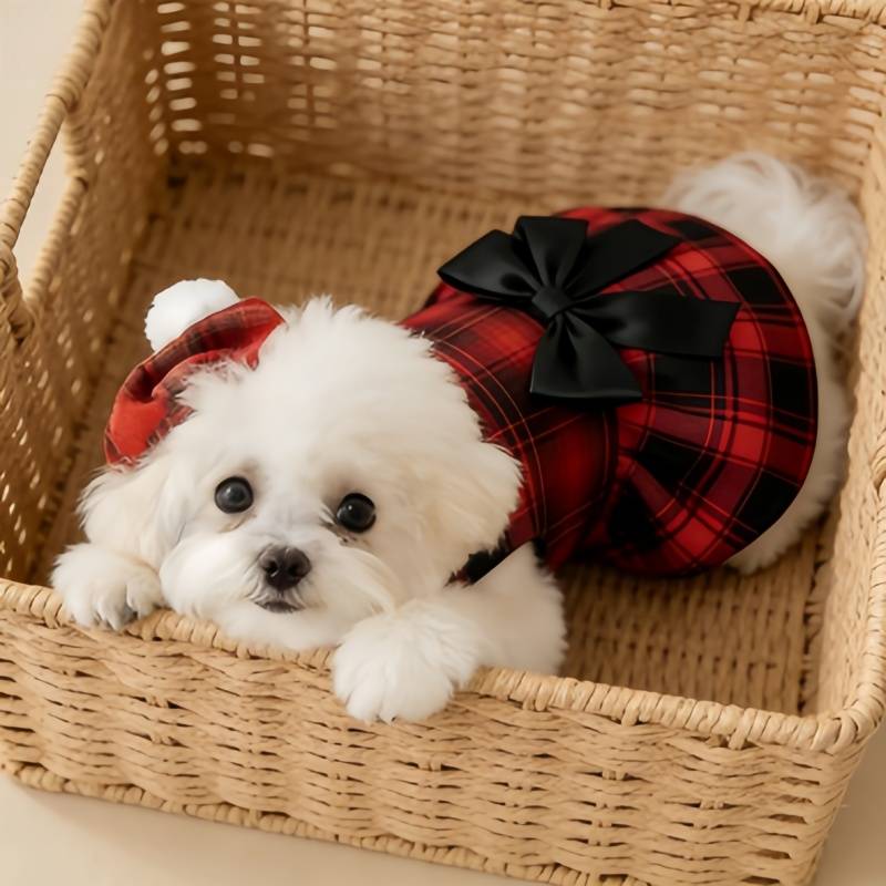 Pet Dog Clothes Plaid Shirt Su - Pet Supplies Co recension och pris
