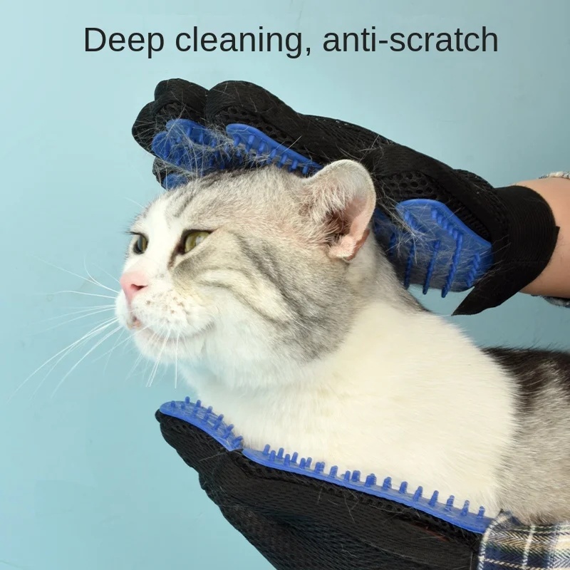 Silicone Pet Grooming Gloves C - Pet Supplies Grooming Hours recension och pris