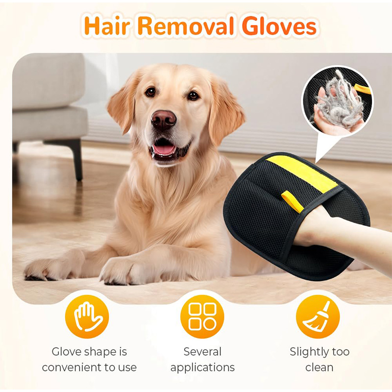 Pet Hair Removal Tool Reusable - Pet Grooming Glove recension och pris