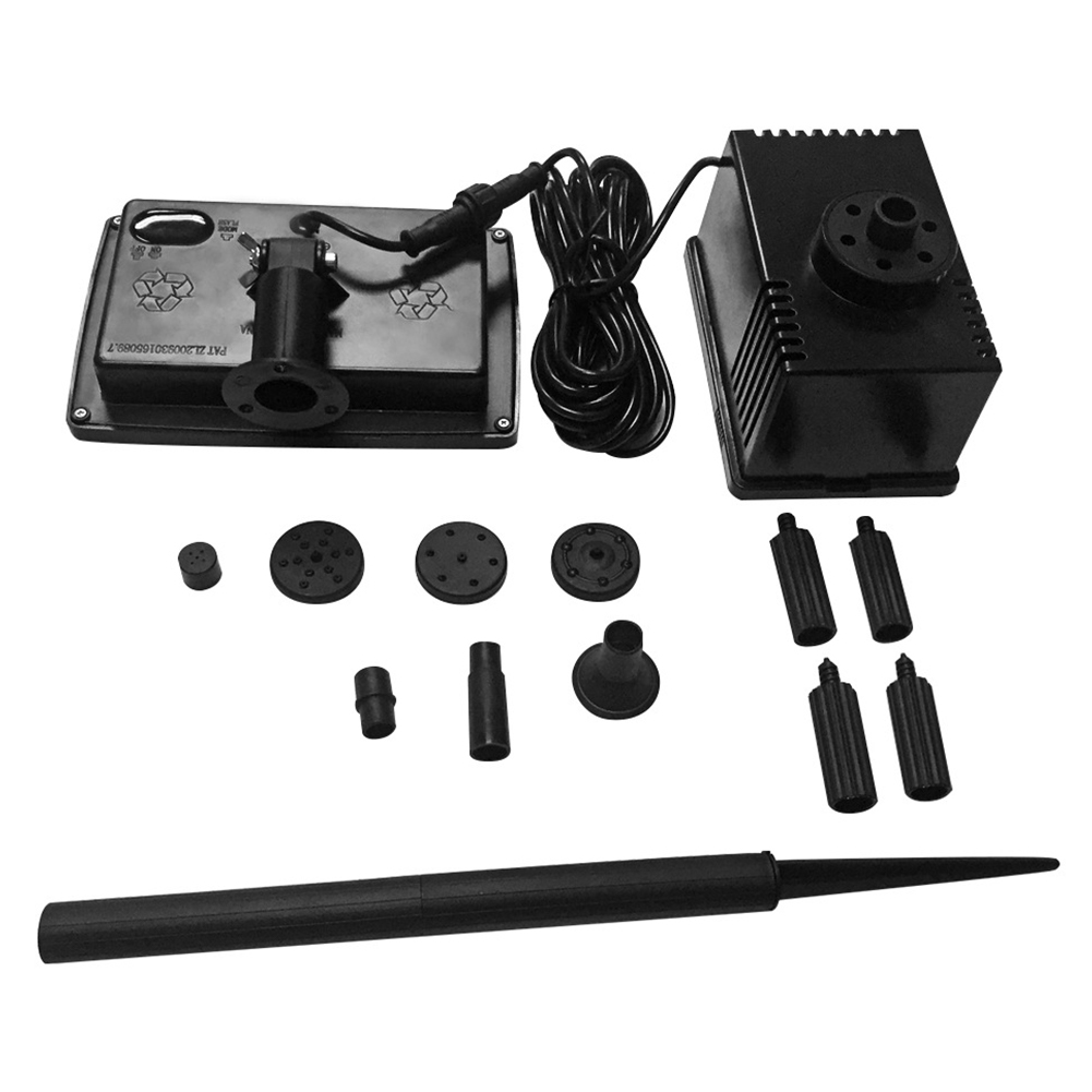 1.5W 7V Solar Fountain Pump Wi - Fish Tank Filter Pump recension och pris