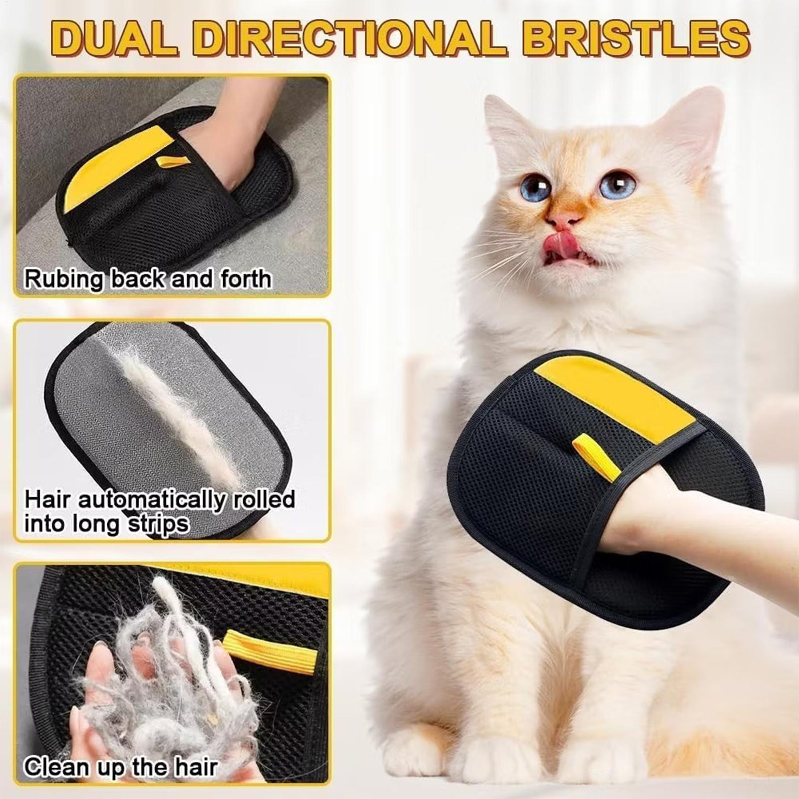 Pet Hair Remover Gloves Electr - Pet Grooming Glove recension och pris