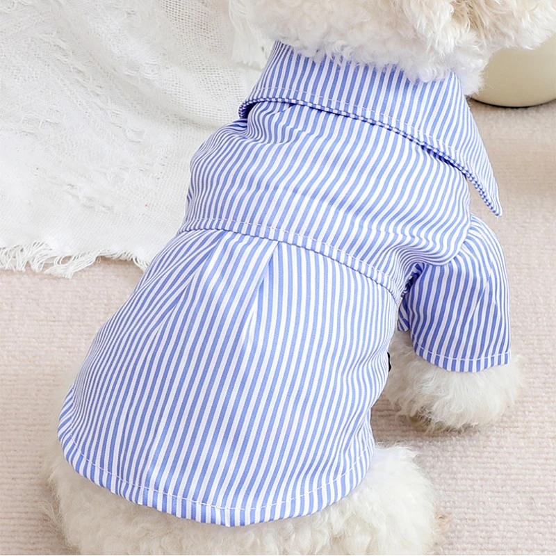 Dog Clothes Bowknot Striped Sh - Pet Supplies Co recension och pris