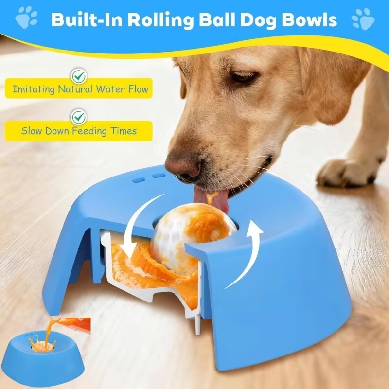 1pc Dog Lick Bowl Slow Feeder  - Pet Supplies Co recension och pris