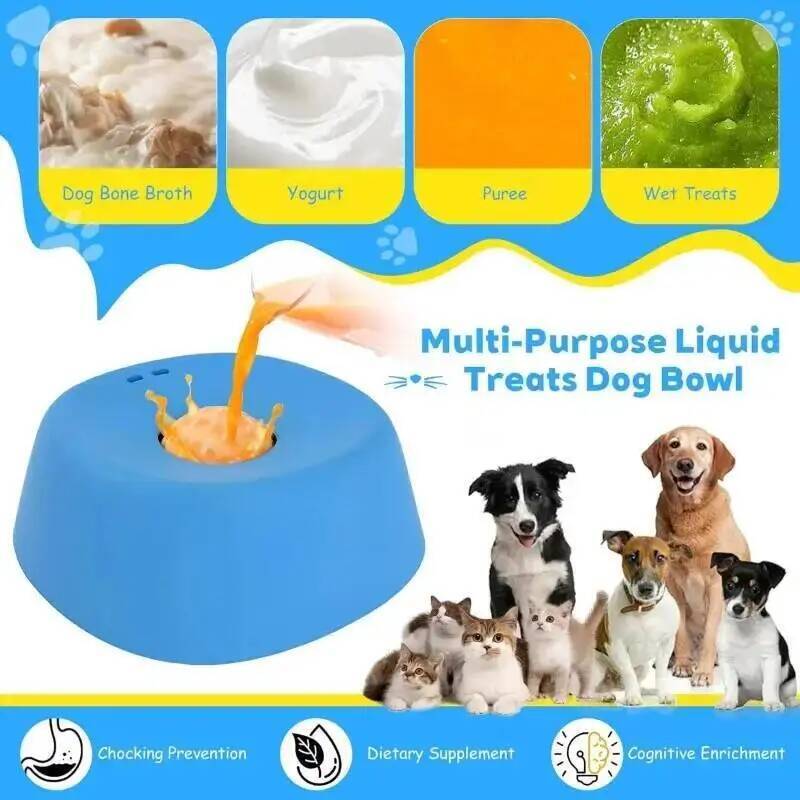 1pc Dog Lick Bowl Slow Feeder  - Pet Supplies Co recension och pris
