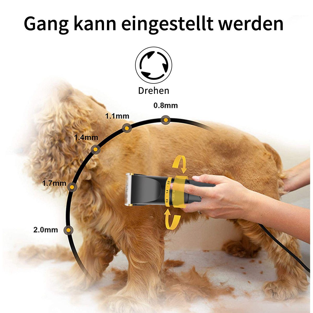 Upgraded Low Noise Cat and Dog - Pet Supplies Grooming Hours recension och pris